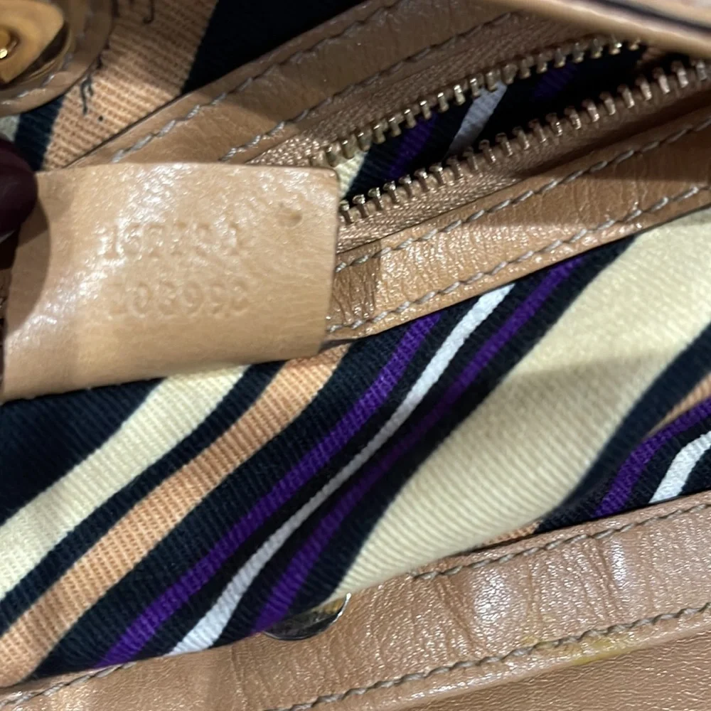 Gucci Tan Leather Hobo - Picture 7 of 12